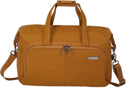 Travelite Priima Weekender curry handbagage Geel - H 33 x B 48 x D 19 cm