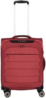 Travelite Skaii 4 Wheel Trolley S red Handbagage koffer Trolley Rood - H 55 x B 40 x D 20