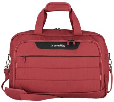 Travelite Skaii Weekender/Backpack red Rood - H 33 x B 49 x D 20