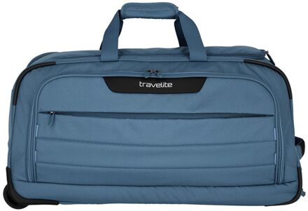 Travelite Skaii Wheeled Duffle blue Reistas Blauw - H 31 x B 65 x D 30