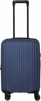 Travelite Skymate 4W Cabin Trolley 55 navy hardcase koffer Blauw - H 55 x B 35 x D 23 cm