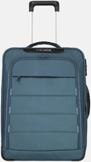 Travelite Upright koffer 55 cm blue Blauw