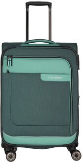 Travelite Viia koffer 67 cm green Groen - 7827