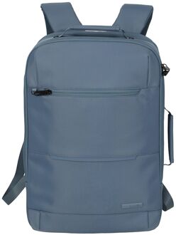 Travelite Workfloow Backpack L denimblue weekendtas handbagage Blauw - H 46 x B 31 x D 17 cm