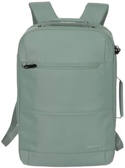 Travelite Workfloow Backpack L sage weekendtas handbagage Groen - H 46 x B 31 x D 17 cm