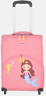 Travelite Youngster kinderkoffer mermaid rose Roze