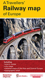 Travellers Railway Map of Europe