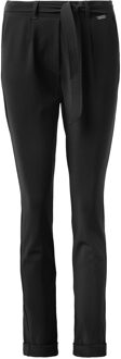 Travelwear broek met strikceintuur Antigua  zwart - XS,S,M,L,XL,