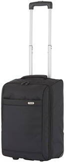 Travelz Handbagage Trolley - Handbagagekoffer 51cm - Ultralicht 1,7kg - 2 Wiel - Volledig Gevoerd - Zwart