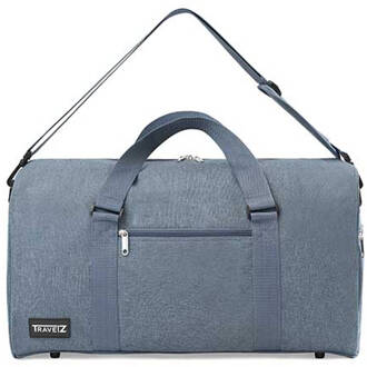 Travelz Hipster - Reistas 36 Liter - Weekendtas - Jeans Blauw