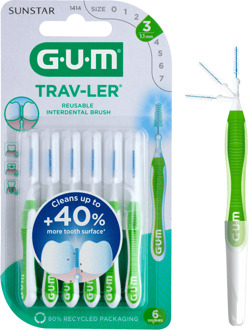 Travler Ragers 1.1mm Groen - 6 stuks