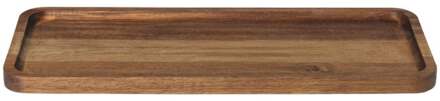 tray acacia groot - bruin - 14x36x1.5 cm