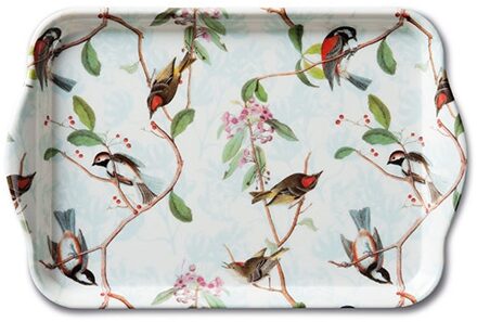 Tray Birdsong Melamine 13x21cm