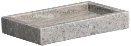 Tray Ivy - - 20x12 Cm - Marmer - Taupe