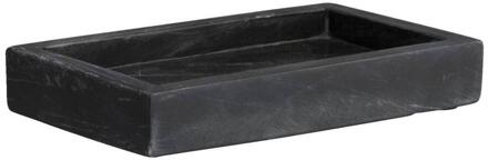 Tray Ivy - - 20x12 Cm - Marmer - Zwart