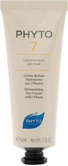 Treatment Phyto 7 Moisturizing Day Cream 7 Plants Creme Droog Haar 50ml