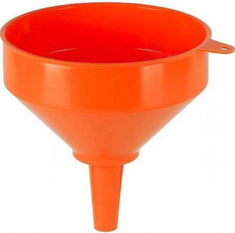 Trechter Messing Zeef 200 Mm Polyethyleen 2,9 Liter Oranje
