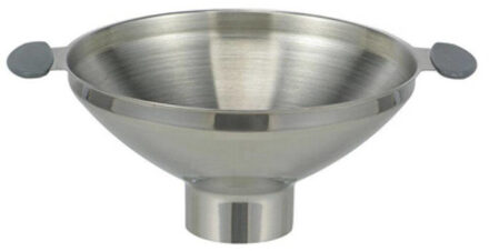 Trechter met extra brede opening - RVS - 13 x 6,5 cm - keukentrechter