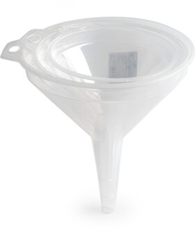 Trechters set groot transparant 3-delig - Trechters