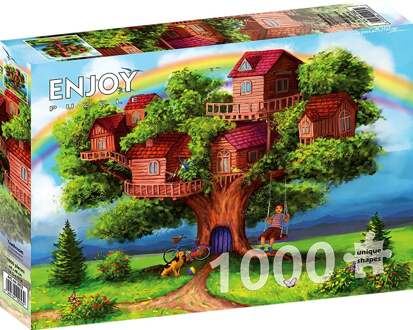 Treehouses Puzzel (1000 stukjes)