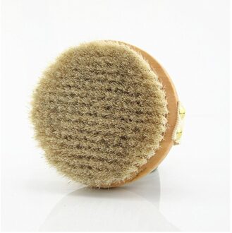 Treesmile Houten Body Massage Spa Droge Borstel-Baadt Borstel Set Baden Body Borstel Natuurlijke Exfoliërende Borstel Bad Borstel D40