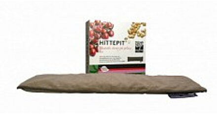 Treets Hittepit Hittepit Eco kersenpitkussen - Langwerpig - Bruin
