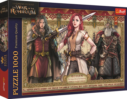 Trefl Lord of the Rings - De oorlog van de Rohirrim Puzzel (1000 stukjes)
