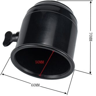 Trekhaak Bescherming Cap Met Schroef Knop Universele 50Mm Trailer Tow Bal Cover Auto Exterieur Decoratie Onderdelen zwart