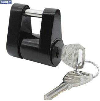 Trekhaak Koppeling Lock Zware Haak Lock Anti-Diefstal Duurzaam Trailer Koppeling Hangslot Repalcement Onderdelen Security Protector