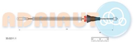 Trekkabel, parkeerrem 3302111