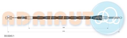 Trekkabel, parkeerrem 3302431