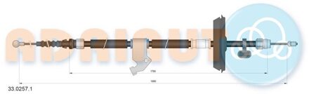 Trekkabel, parkeerrem 3302571