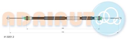 Trekkabel, parkeerrem 4102012