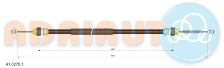 Trekkabel, parkeerrem 4102701