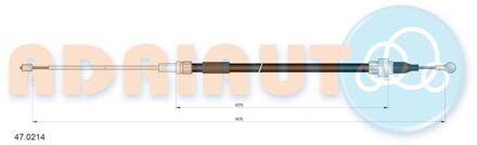Trekkabel, parkeerrem 470214