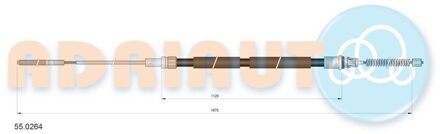 Trekkabel, parkeerrem 550264