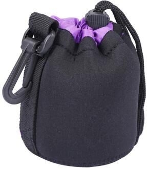 Trekkoord Camera Lens Neopreen Tas Dikke Beschermende Draagbare Pouch Shockproof Soft Quick Release Lichtgewicht Camera Decor