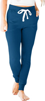 Trekkoord Joggers Donkerblauw