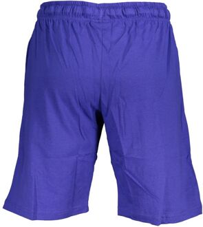 Trekkoord Relaxed Fit Shorts Middelblauw