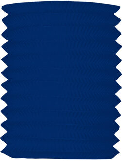 Treklampion - blauw - papier - Dia 16 x H20 cm