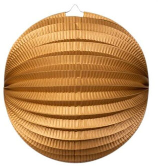 Treklampion - metallic goud - papier - rond - D23cm - decoratie - Sint Maarten