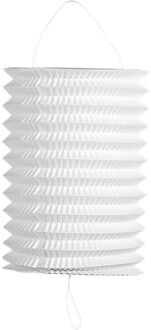 Treklampion - wit - papier - Dia 16 x H20 cm