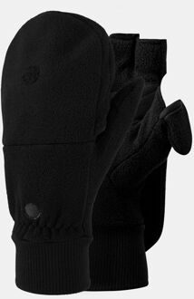 Trekmates Rigg Convertible Mitt Wanten Zwart - S