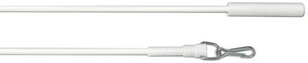 Trekstang 100cm - 4000465 - Staal - Wit