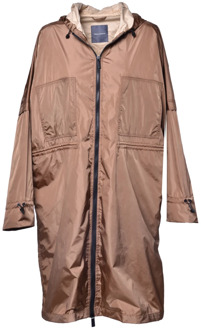 Trench coat in brown nylon Baldinini , Brown , Dames - Xl,L,M,S