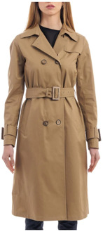 Trench Coats Herno , Beige , Dames - M