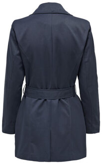 Trenchcoat Blauw - M