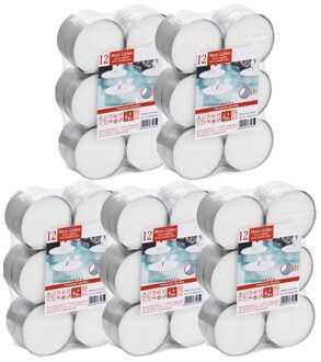 Trend Candles Waxinelichtjes - 60x stuks - 8 branduren