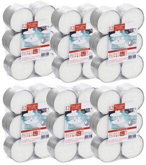 Trend Candles Waxinelichtjes - 72x stuks - 8 branduren