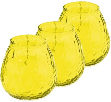 Trend Candles Windlicht - geurkaars - 3x - citronella - 48 branduren